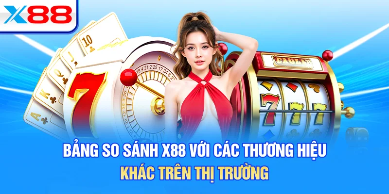 Bảng so sánh X88 với các thương hiệu khác trên thị trường